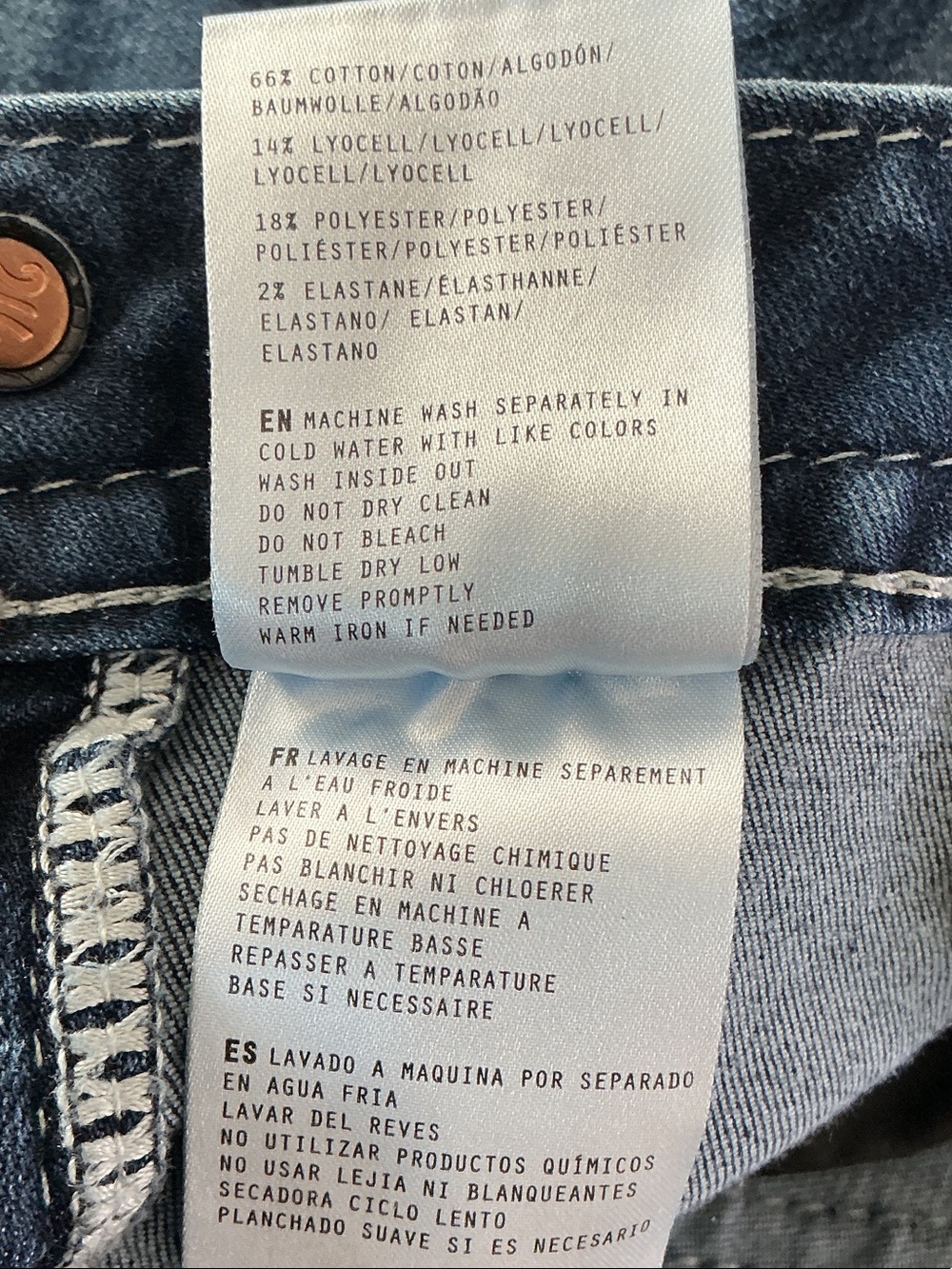 Miss Me Mid Rise Skinny Jeans Embellished Pocket 33 - Picture 14 of 15